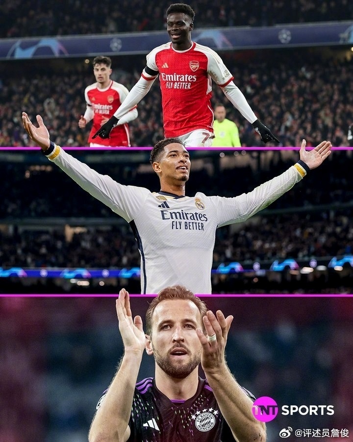 乌克兰横扫拜仁，贝林厄姆刷新纪录